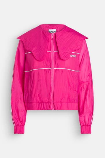 GANNI Jacke pink