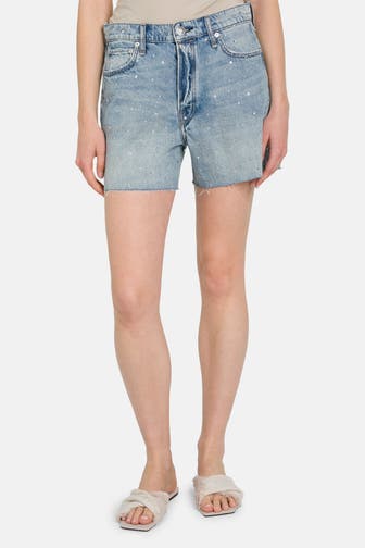RAG & BONE Jeansshorts blau