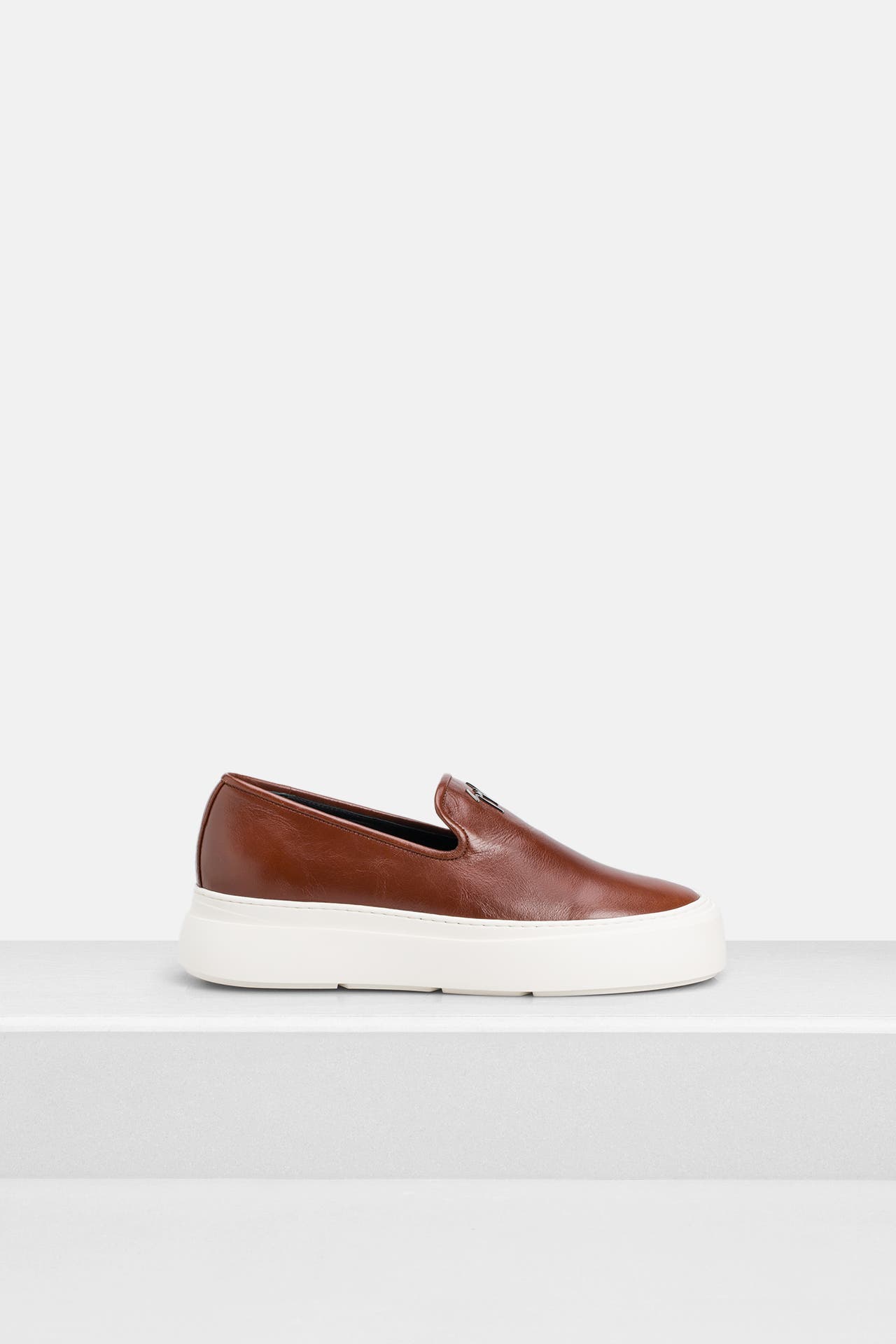 GIUSEPPE ZANOTTI Slip On Sneaker 'Alec' cognac, Bild 1