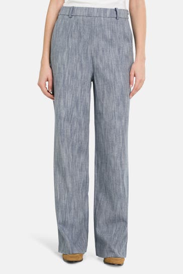 PART TWO Stoffhose 'Caidanes' blau