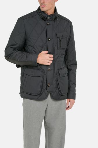HANDSTICH Light-Steppjacke 'Kent' dunkelgrau