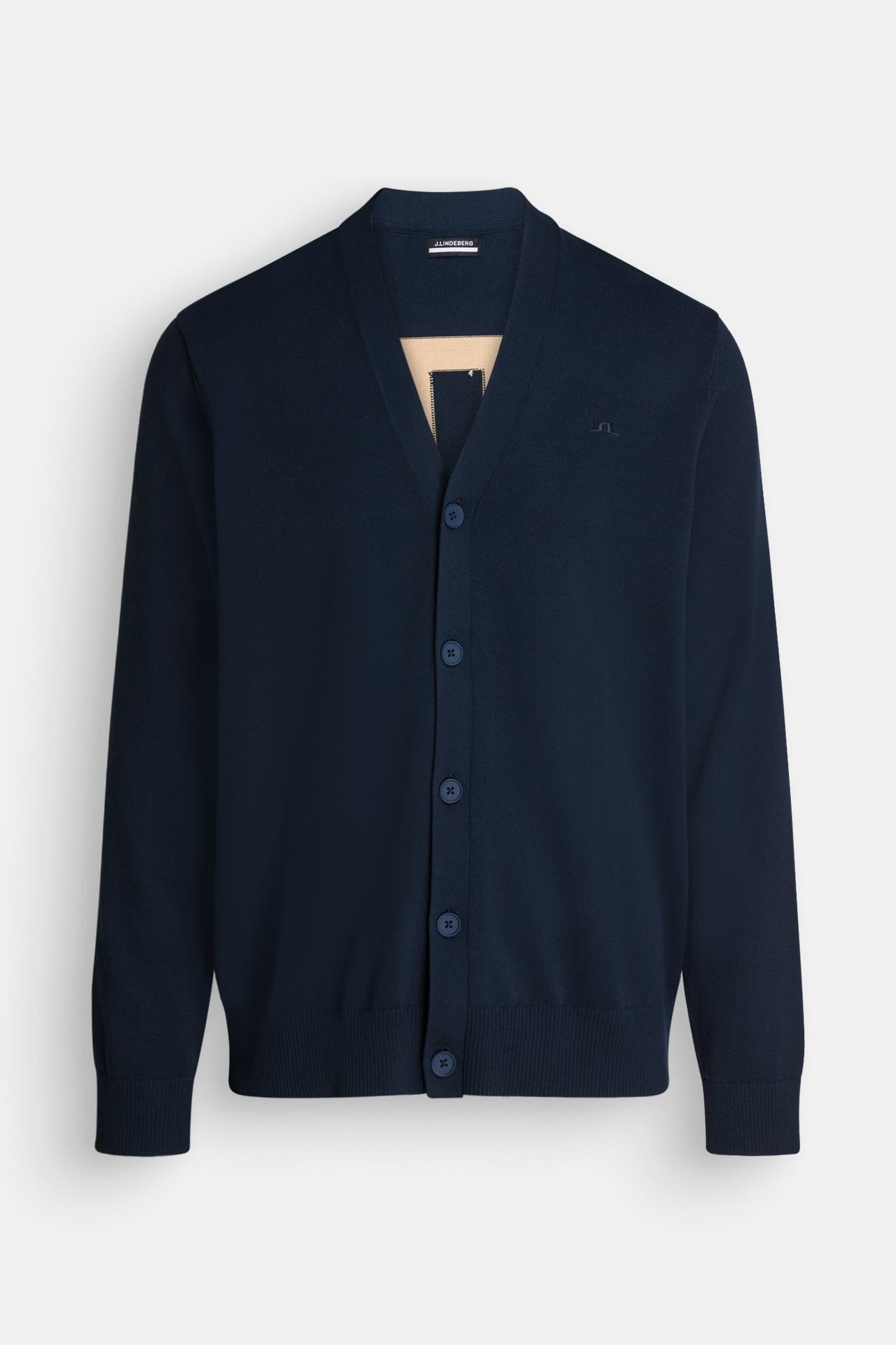 J.LINDEBERG SPORTSWEAR Strickjacke 'Jarred' zweifarbig, Bild 1