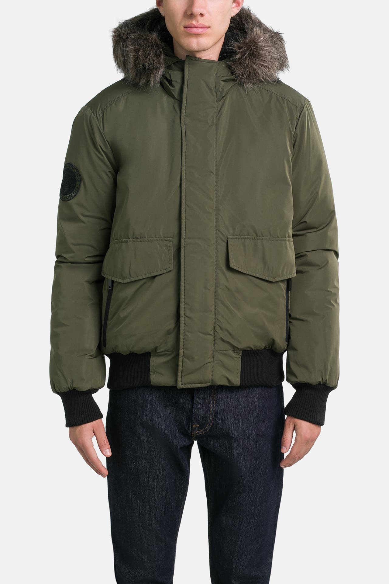 SUPERDRY Winterjacke 'Everest' oliv, Bild 1