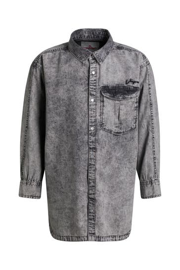 VINGINO Hemd 'Paige' anthrazit