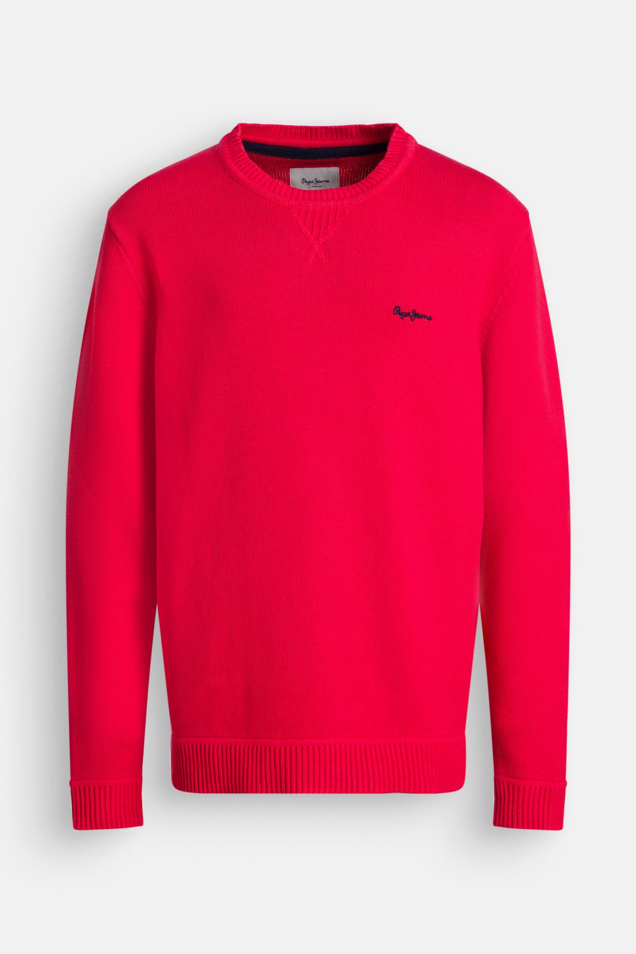 PEPE JEANS Strickpullover 'Elbert' rot, Bild 1