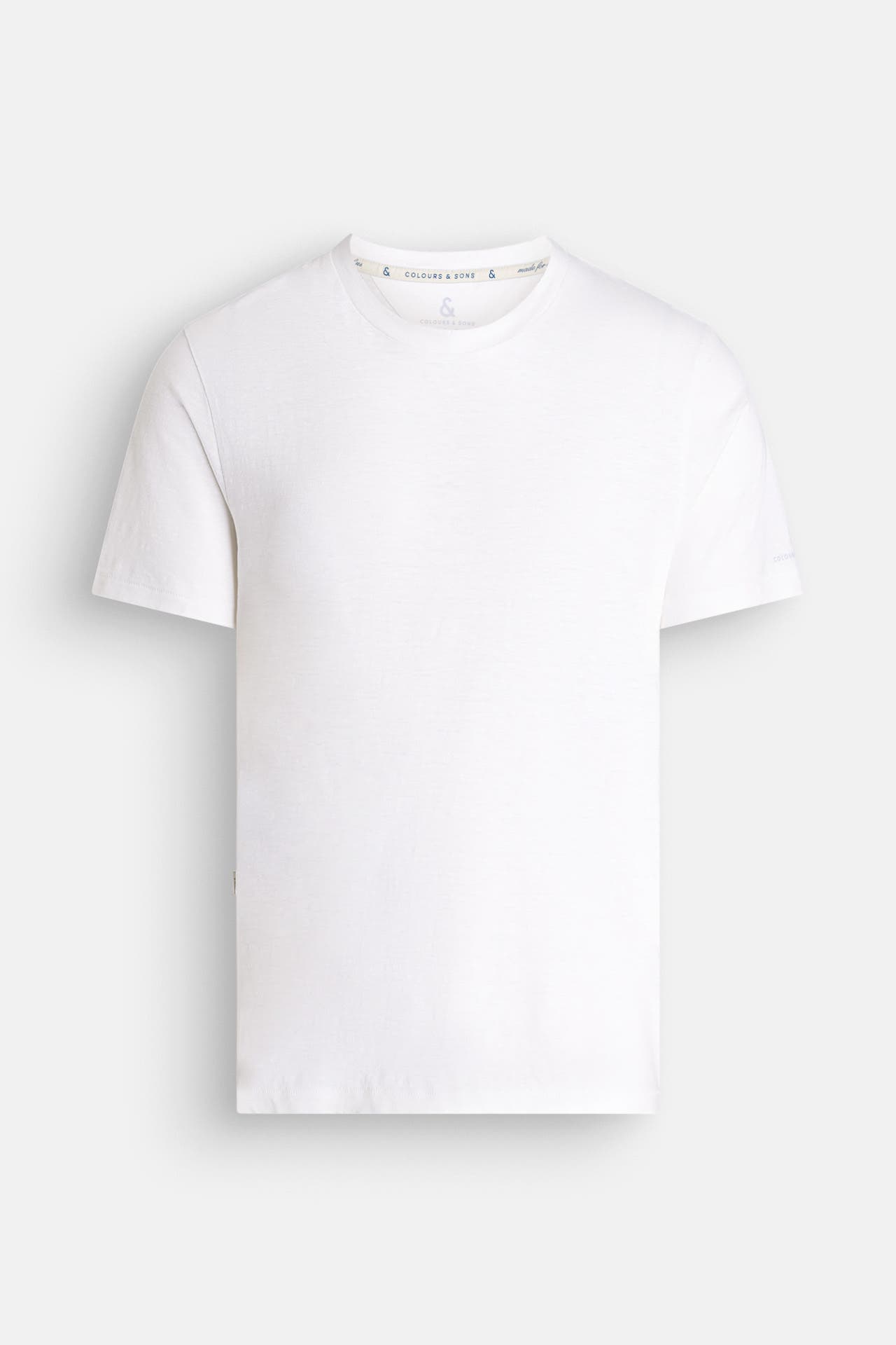 COLOURS & SONS T-Shirt weiß meliert, Bild 1