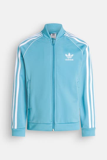 ADIDAS Sweatjacke türkis