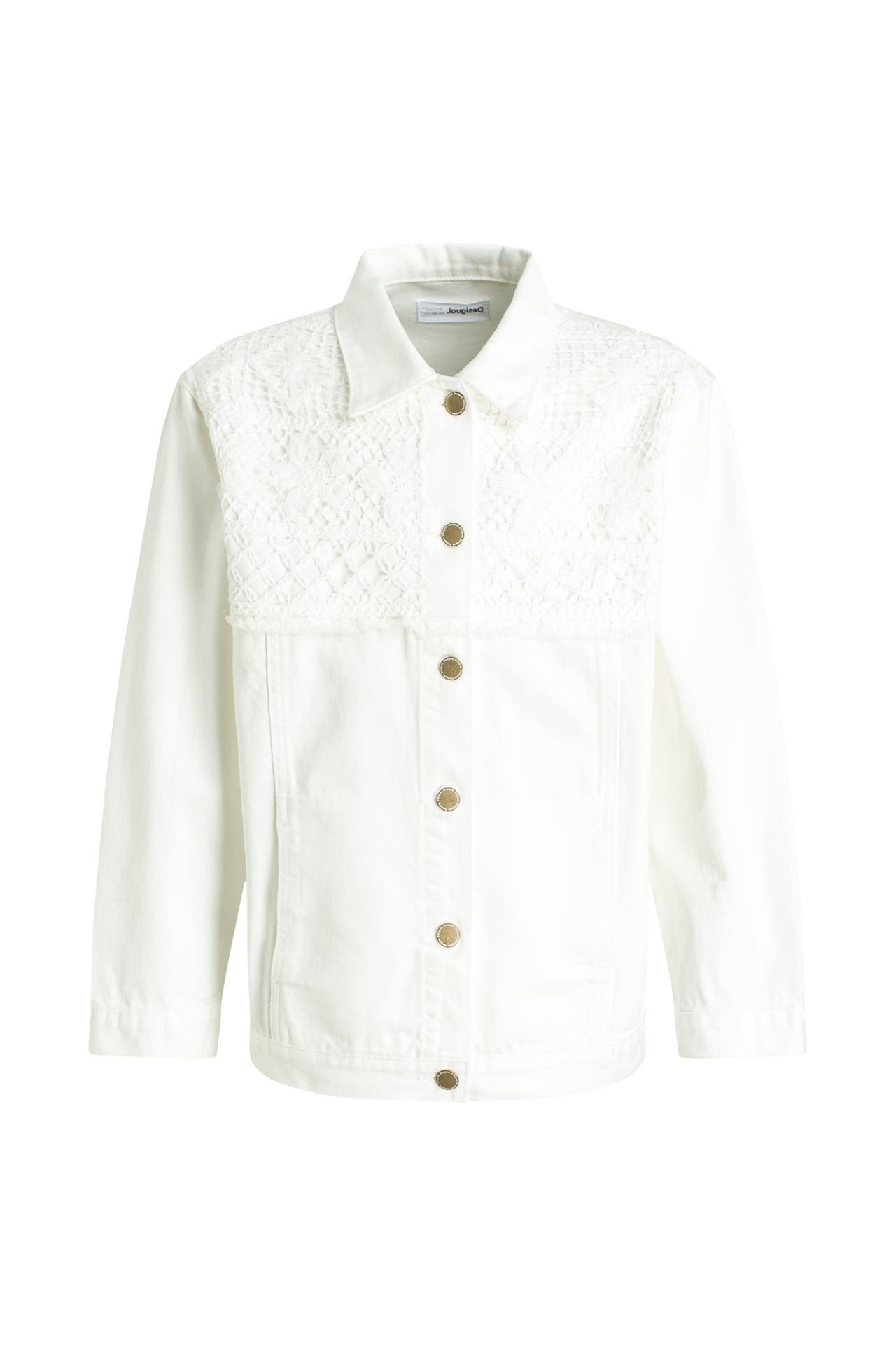 DESIGUAL Jeansjacke offwhite, Bild 1