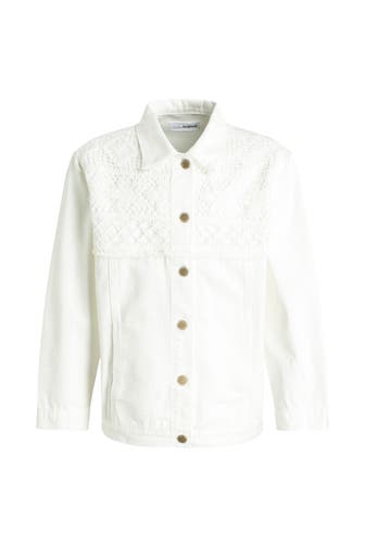 DESIGUAL Jeansjacke offwhite