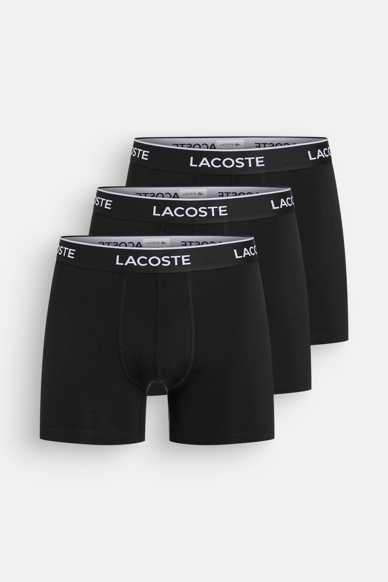 LACOSTE 3er-Pack Boxer Trunks schwarz, Bild 1