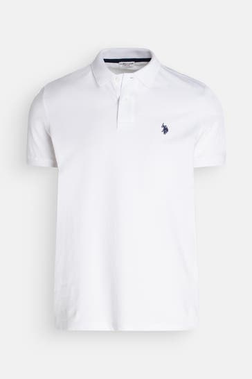 U.S. POLO ASSN. Polo-Shirt weiß