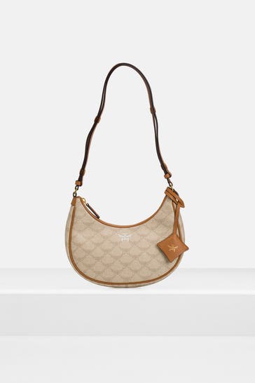 MCM Schultertasche 'Himmel' creme