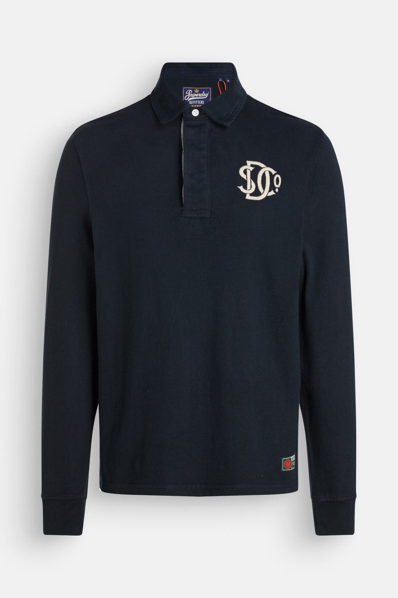 SUPERDRY Langarm-Rugbyshirt 'Vintage Athletic' zweifarbig, Bild 1