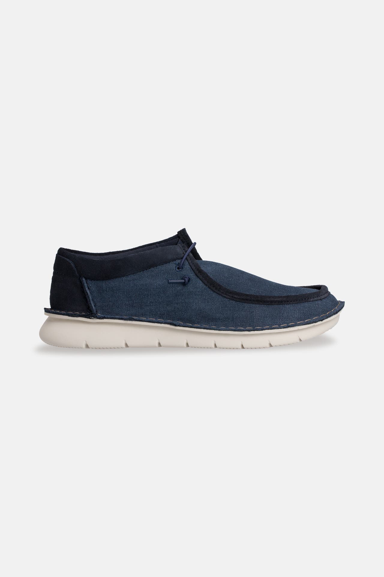 CLARKS Lederschnürer navy, Bild 1