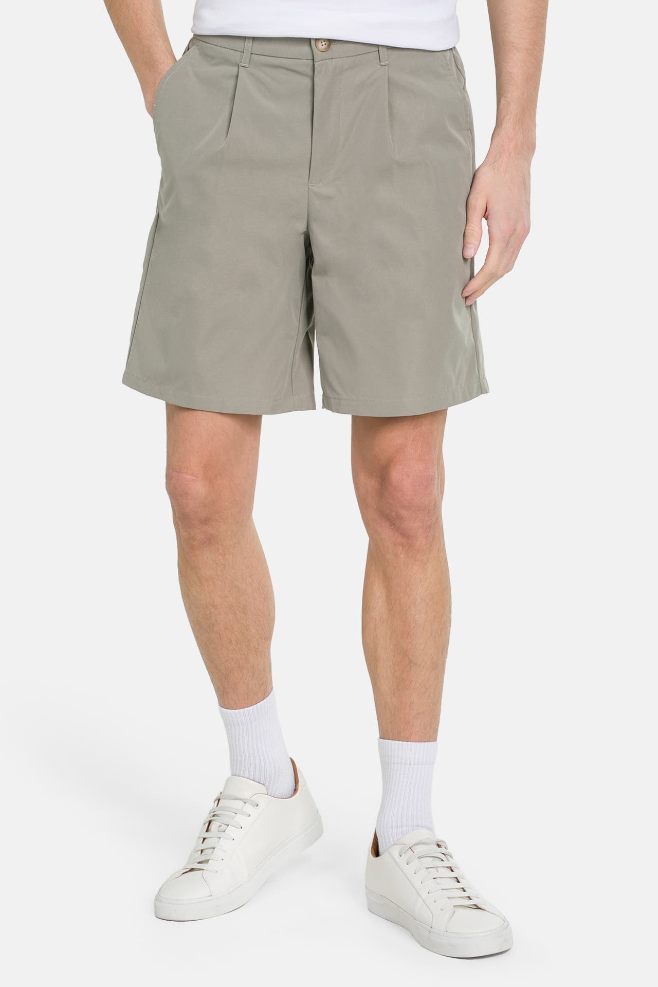 COLOURS & SONS Chino-Shorts steingrau, Bild 1