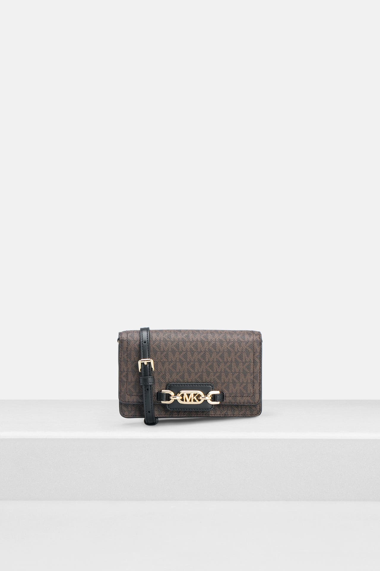 MICHAEL MICHAEL KORS Umhängetasche 'Heather' dunkelbraun, Bild 1