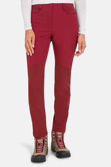 SALEWA Funktionshose 'Agner' dunkelrot