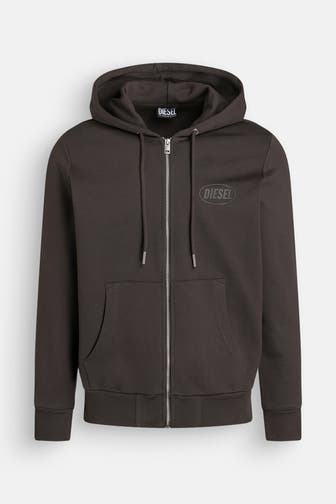 DIESEL Sweatjacke 'Girk' anthrazit