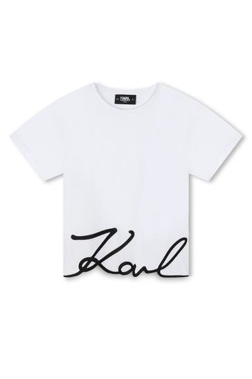 KARL LAGERFELD T-Shirt weiß