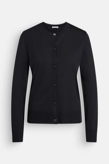 MARC O'POLO Strickjacke schwarz