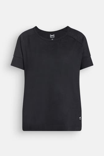 SUPER.NATURAL T-Shirt 'Isla' schwarz