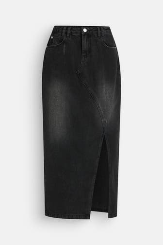 WRSTBHVR Jeansrock schwarz