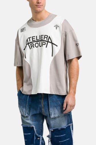 ATELIER DE ROUPA T-Shirt zweifarbig