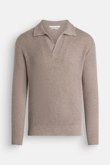 DANIELE FIESOLI Kaschmir-Pullover taupe