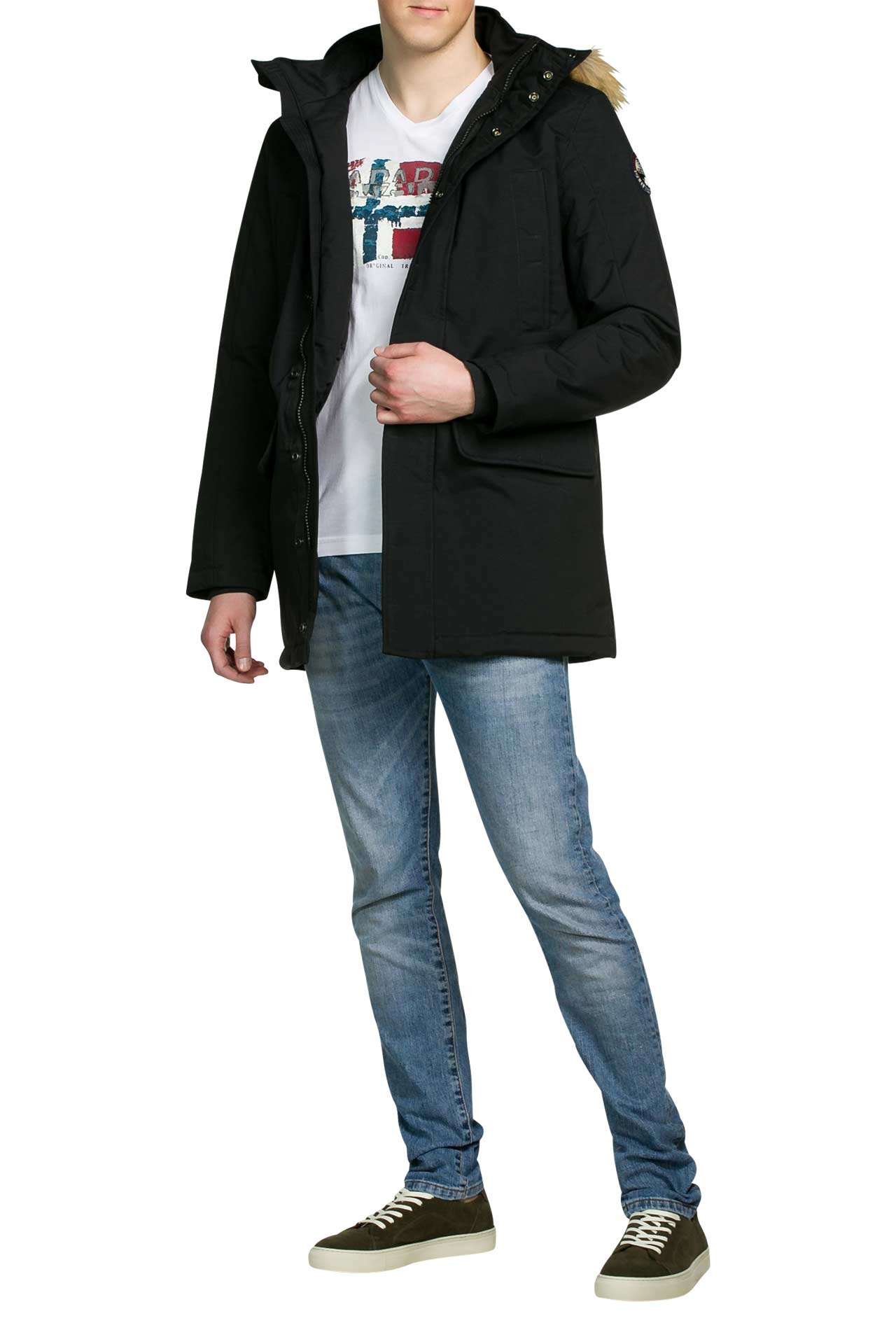 Napapijri parka apton new arrivals