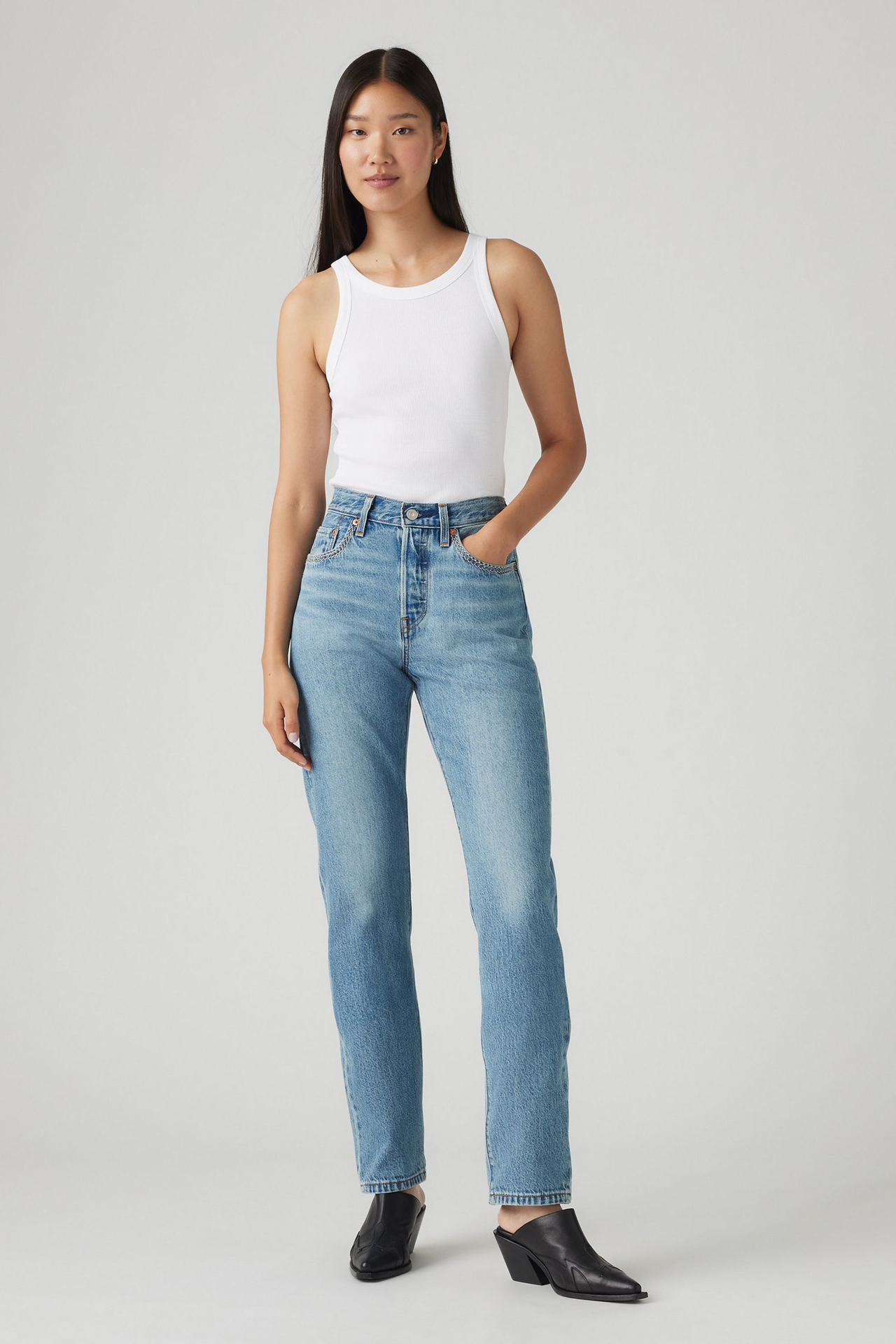 LEVI'S® Jeans '501' blau, Bild 1