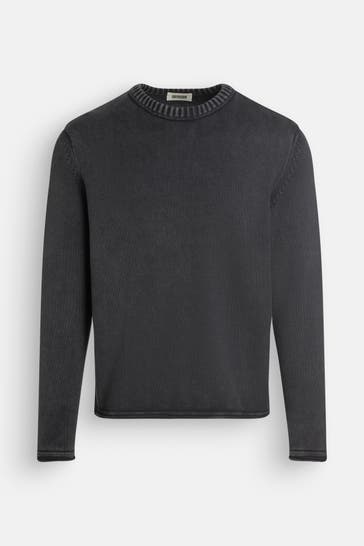 DRYKORN Strickpullover 'Leando' dunkelgrau