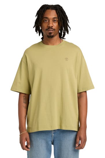 TIMBERLAND T-Shirt 'Dunstan River' hellgrün