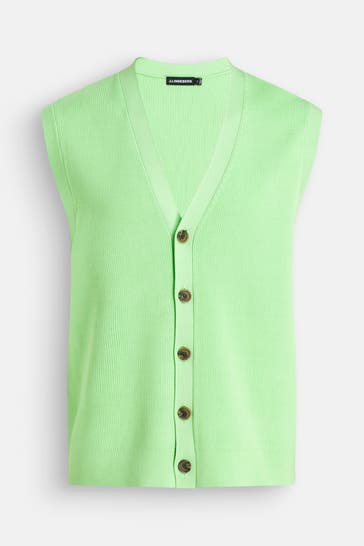 J.LINDEBERG Strickweste 'Hugo' apfelgrün