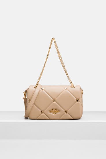 LOVE MOSCHINO - Schultertasche beige