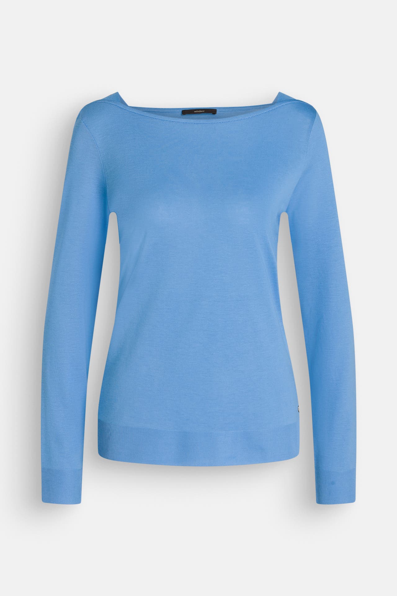 WINDSOR. Longsleeve azurblau, Bild 1