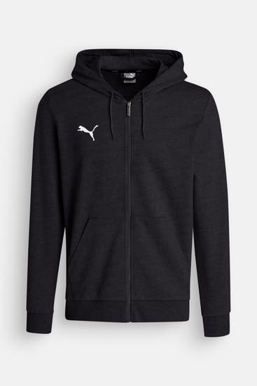 PUMA - Sweatjacke 'teamGOAL' schwarz