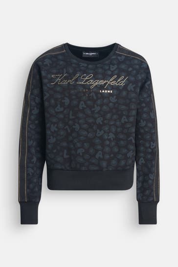KARL LAGERFELD Sweatshirt schwarz