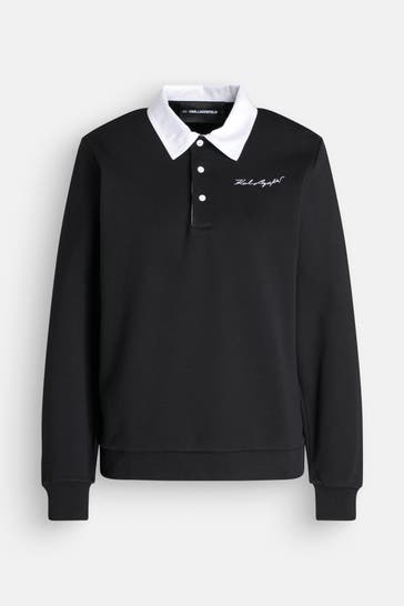 KARL LAGERFELD Sweatshirt zweifarbig