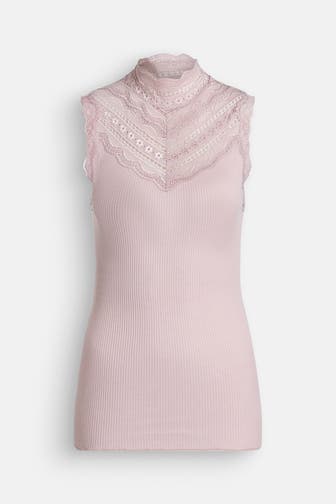 ROSEMUNDE Seidenmix-Top rosa