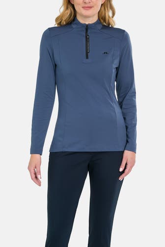 J.LINDEBERG SPORTSWEAR Midlayer 'Sonja' rauchblau