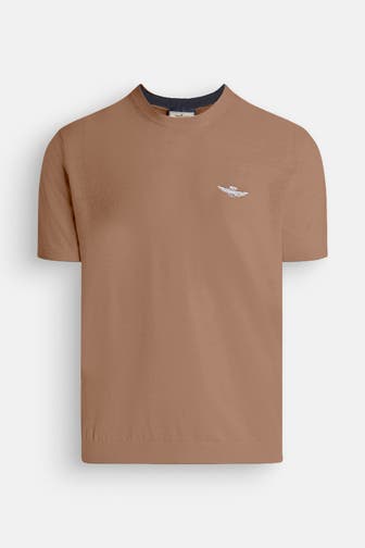 AERONAUTICA MILITARE Leinenshirt braun