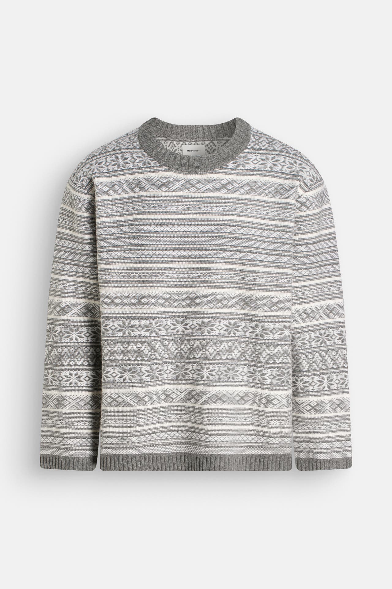HOLZWEILER Wollpullover gemustert, Bild 1