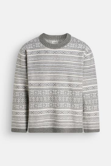 HOLZWEILER Wollpullover gemustert