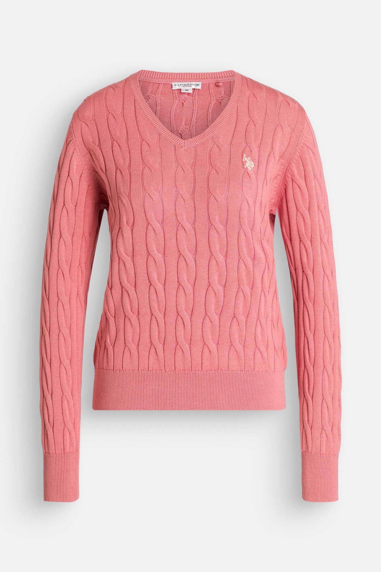 U.S. POLO ASSN. Strickpullover dunkelrosa, Bild 1