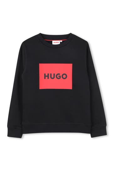 HUGO Sweatshirt schwarz