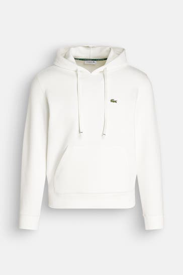 LACOSTE Hoodie weiß