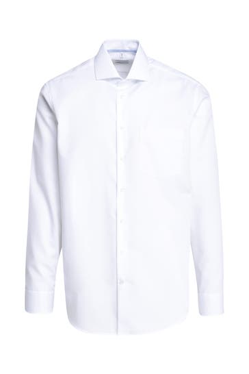 SEIDENSTICKER Casual-Hemd weiß