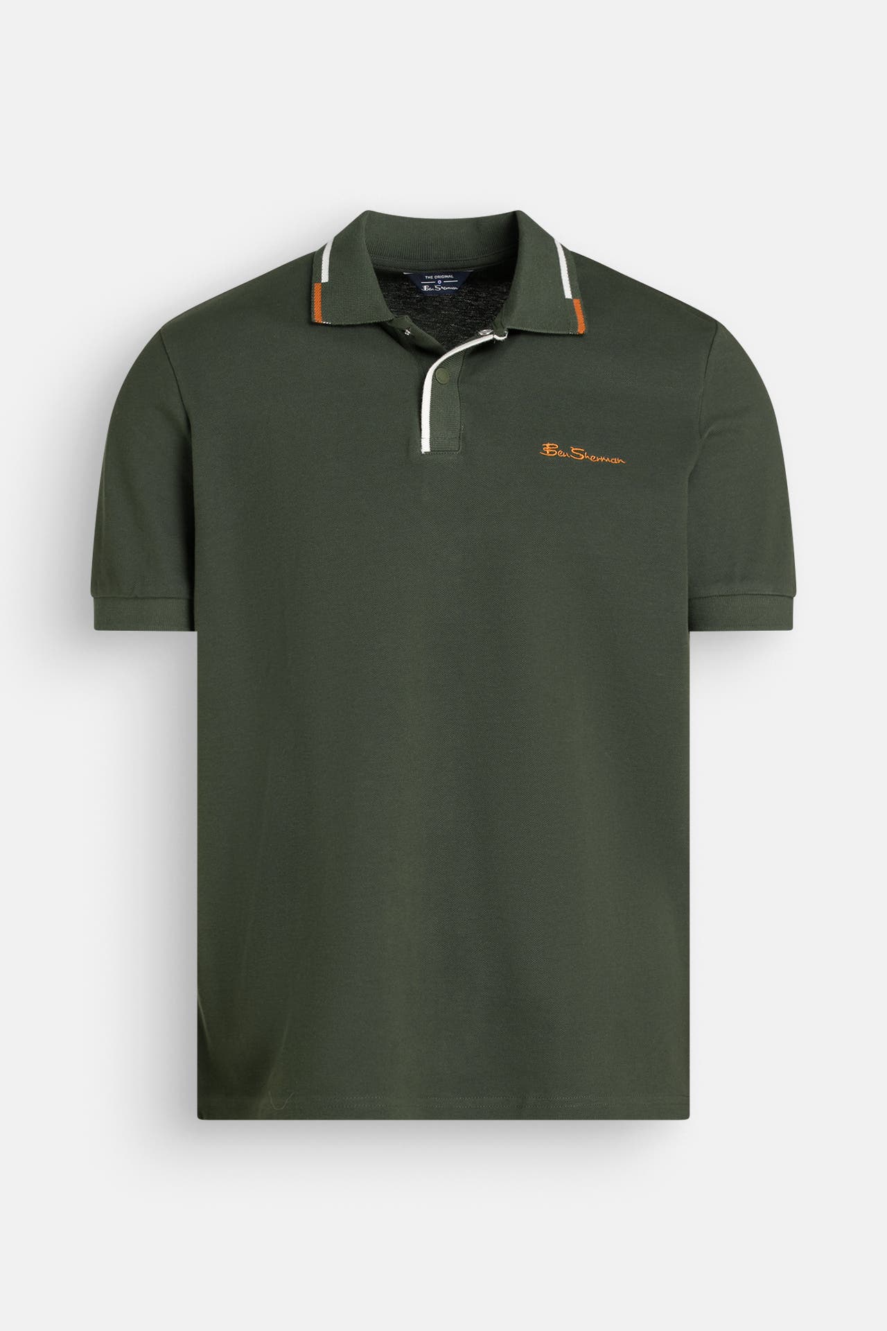 BEN SHERMAN Polo-Shirt dunkelgrün, Bild 1
