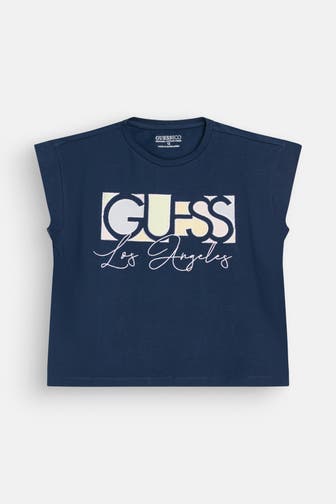 GUESS T-Shirt navy