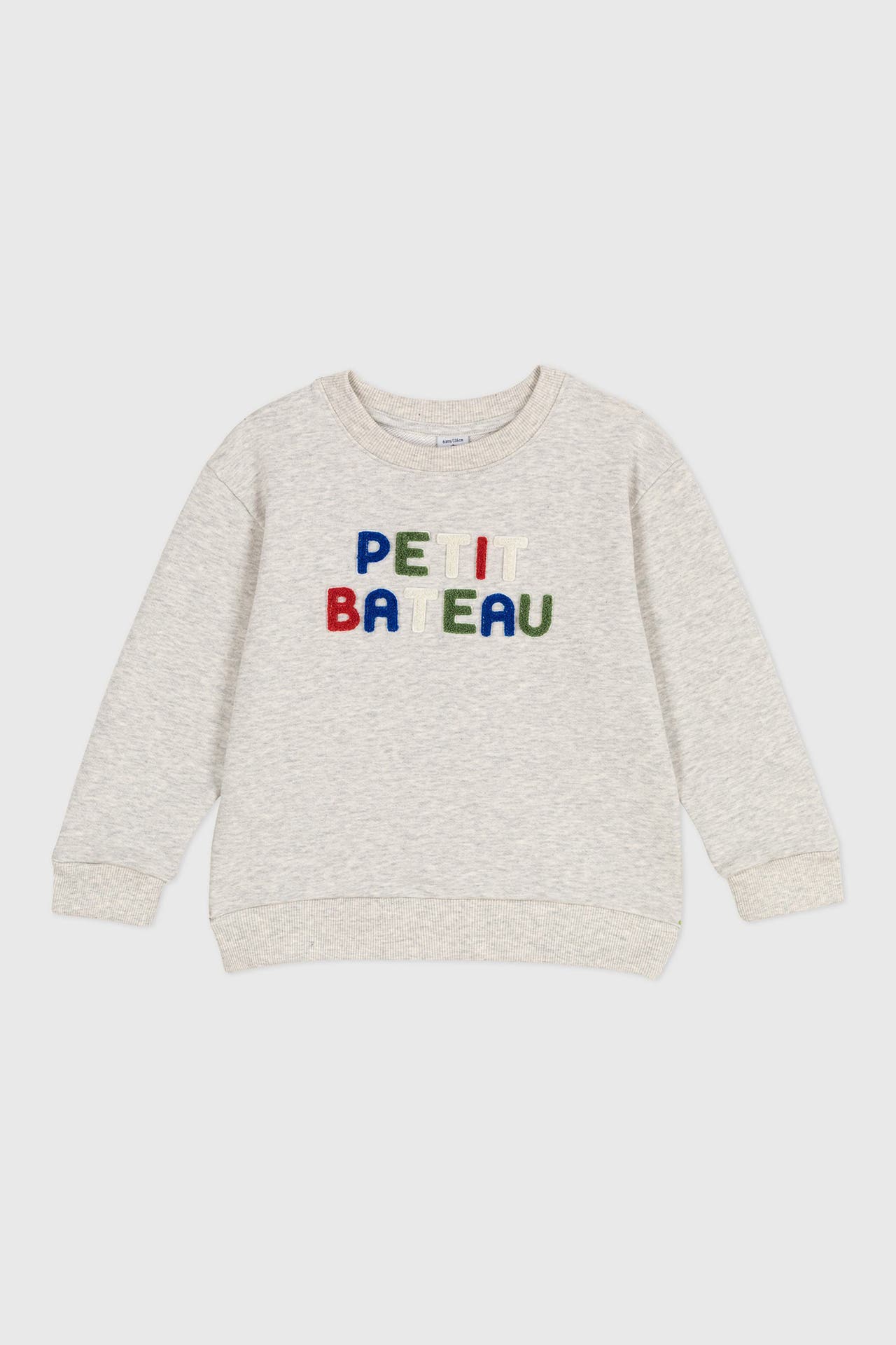 PETIT BATEAU Sweatshirt hellgrau, Bild 1